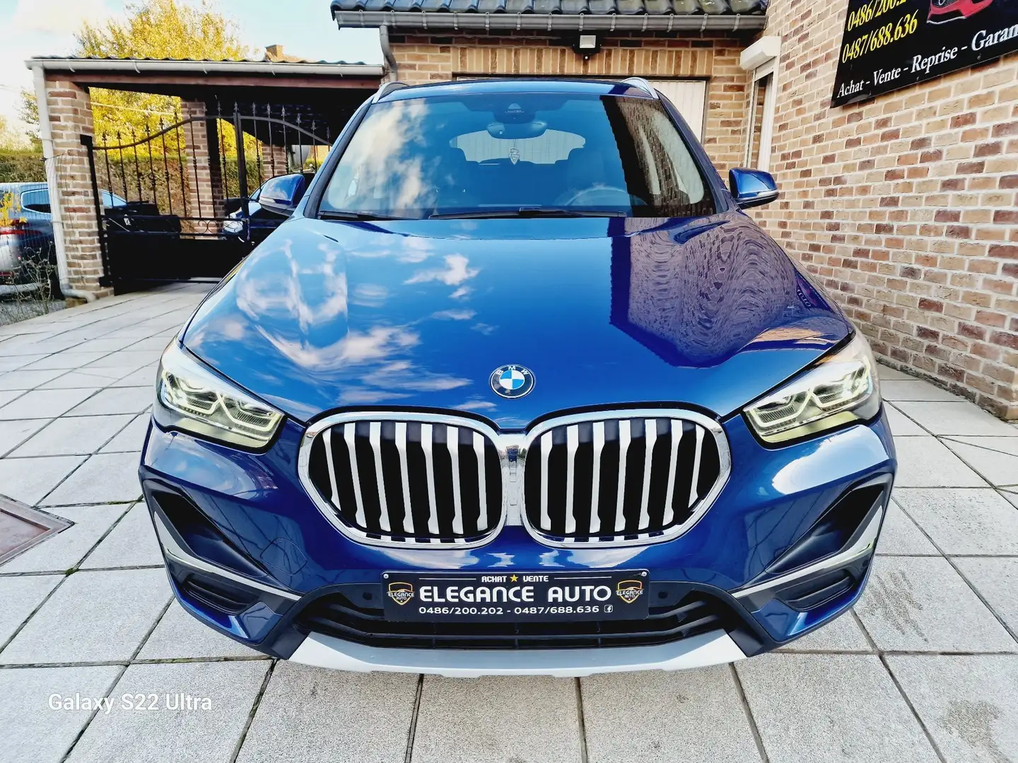 BMW X1 1.5 dA sDrive16 AdBlue-X Line-Carnet-Garantie Bleu - 2