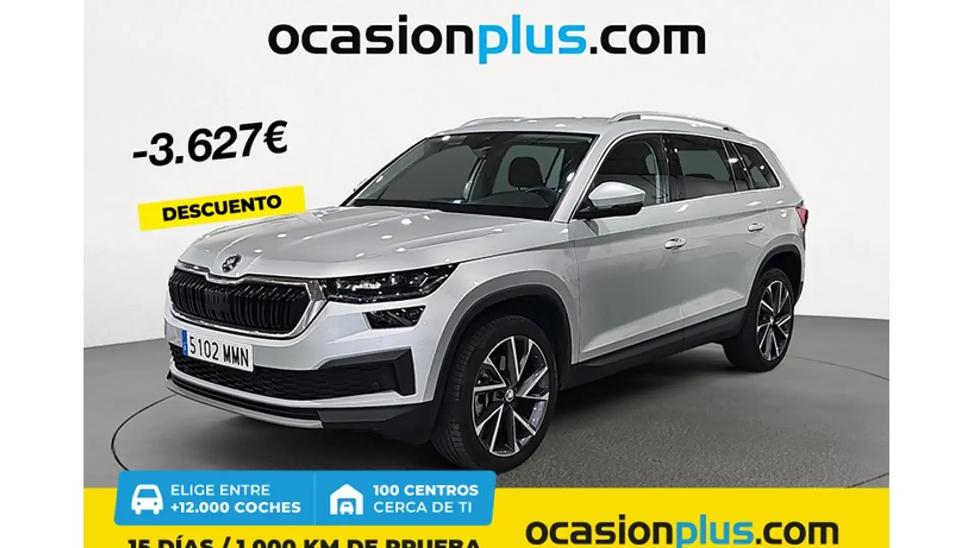 Skoda Kodiaq 2.0TDI AB tech Ambition 4x2 DSG 110kW Plateado - 1