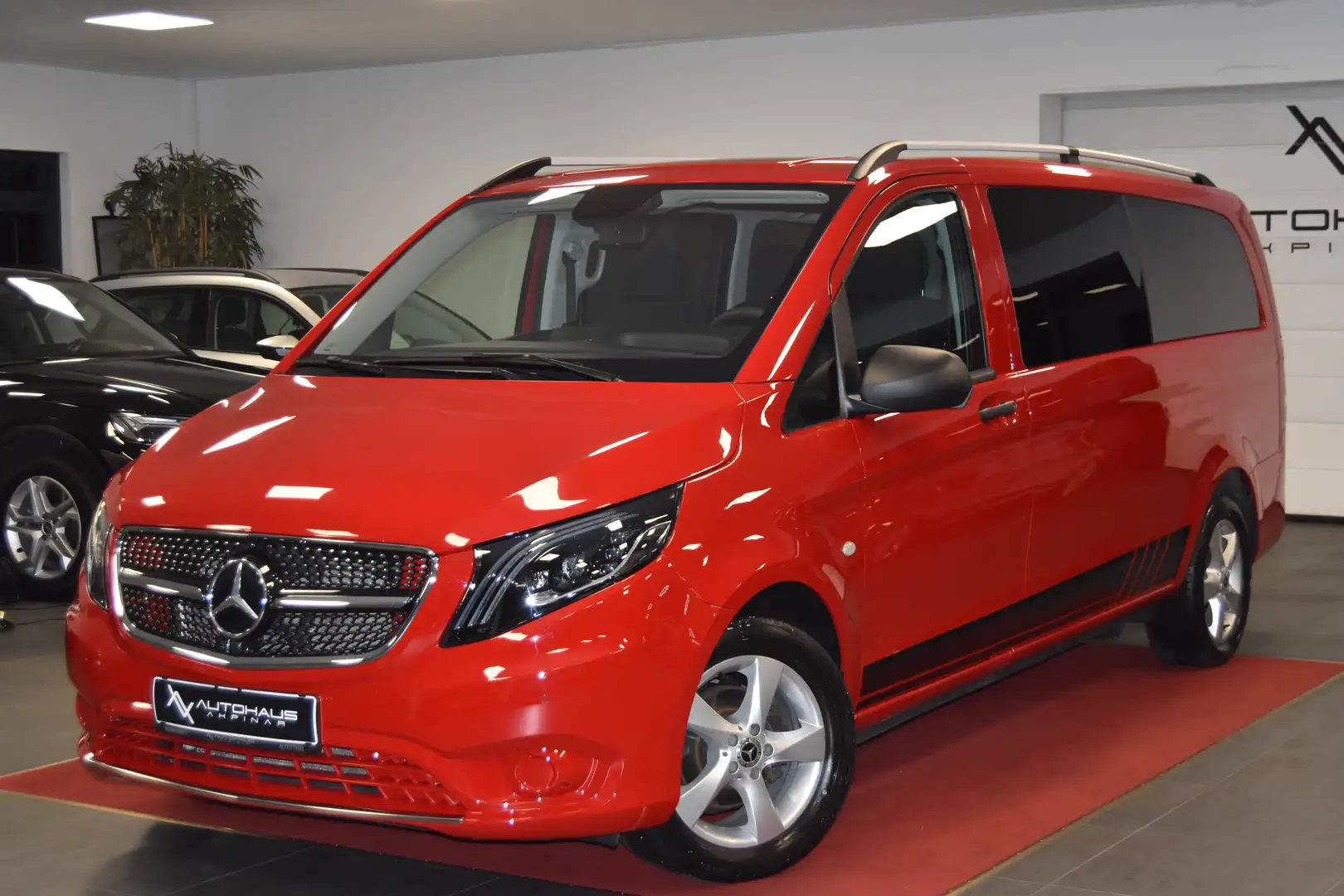 Mercedes-Benz Vito 116 CDI Pro extralang~1HAND~KAMERA~LED~NAVI~EU6 Rouge - 1