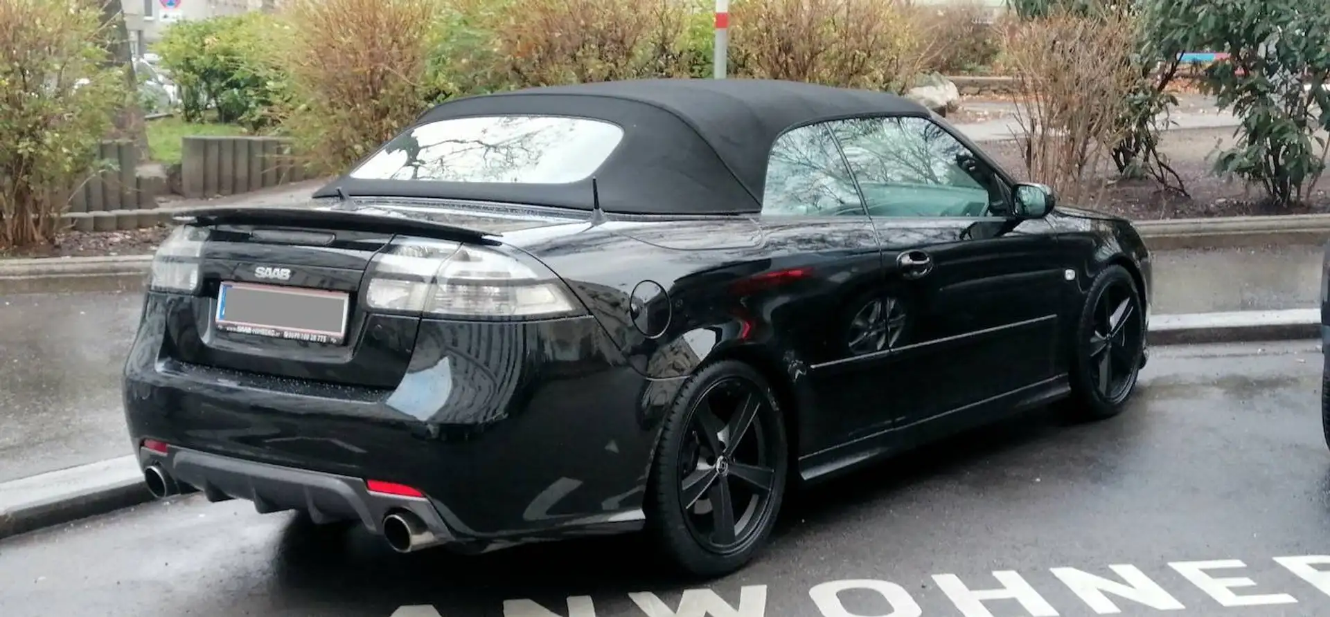 Saab 9-3 Schwarz - 1