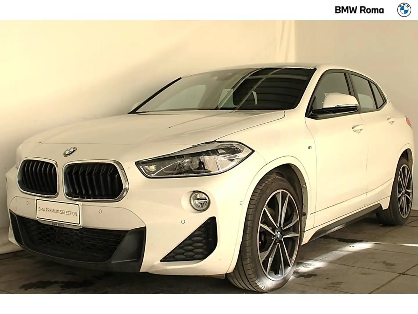 BMW X2 xdrive18d Msport auto Blanc - 1