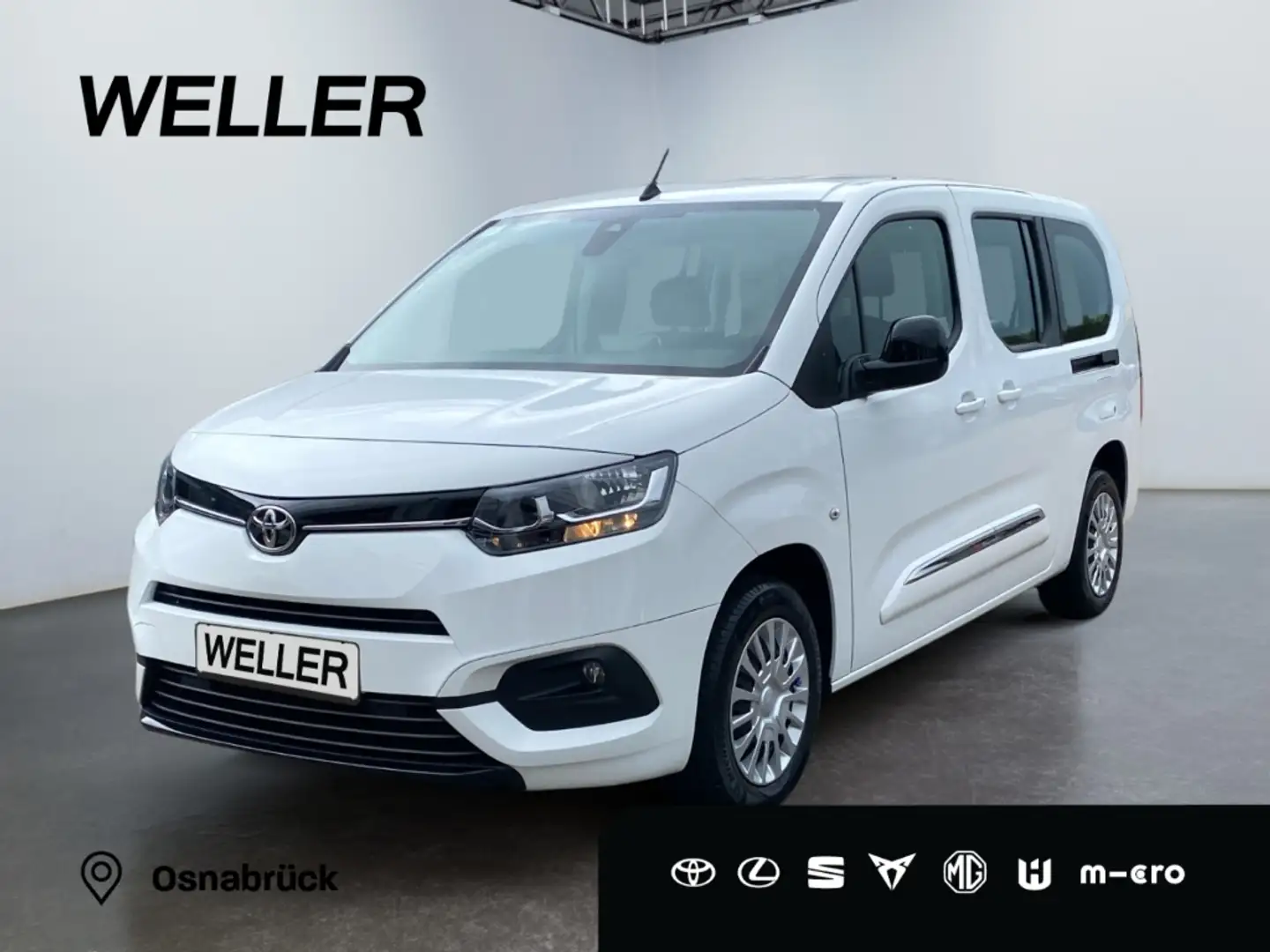 Toyota Proace City Verso 1.5 D-4D L2 Shuttle *AHK*Navi* White - 1