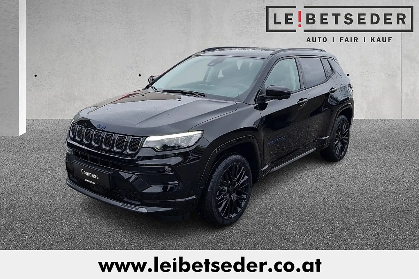 Jeep Compass 1.3 PHEV S 240 PS AT 4xe Noir - 1