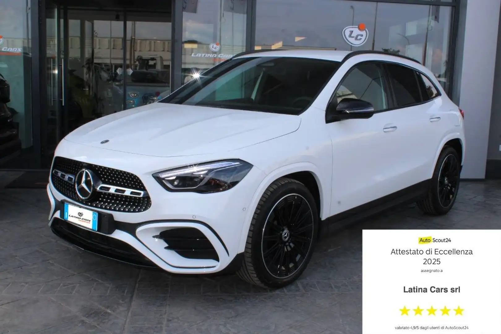 Mercedes-Benz GLA 200 200 d AMG Line Premium auto Con TELECAMERA Wit - 1