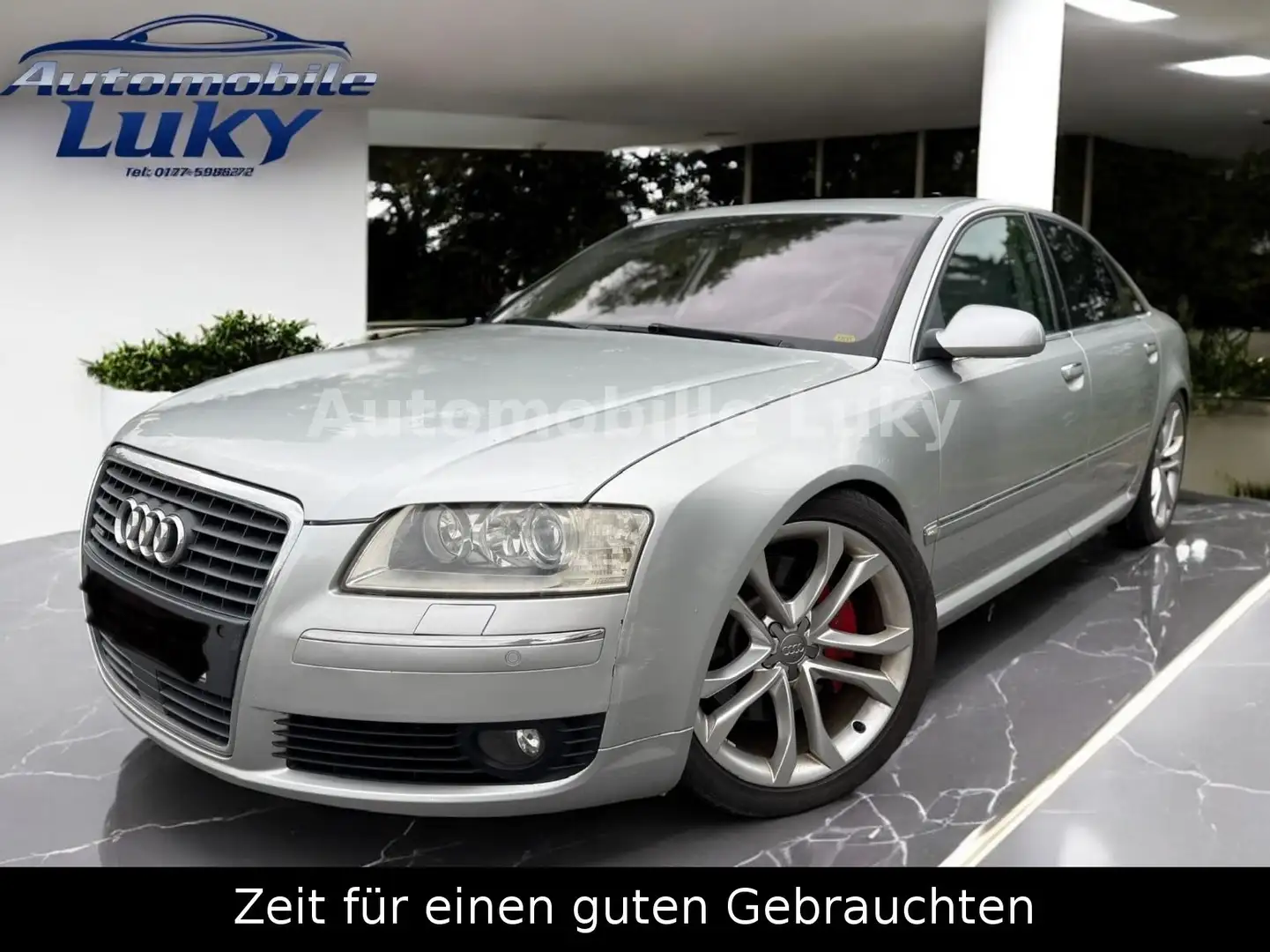 Audi A8 4.2 TDI quattro Silber - 1