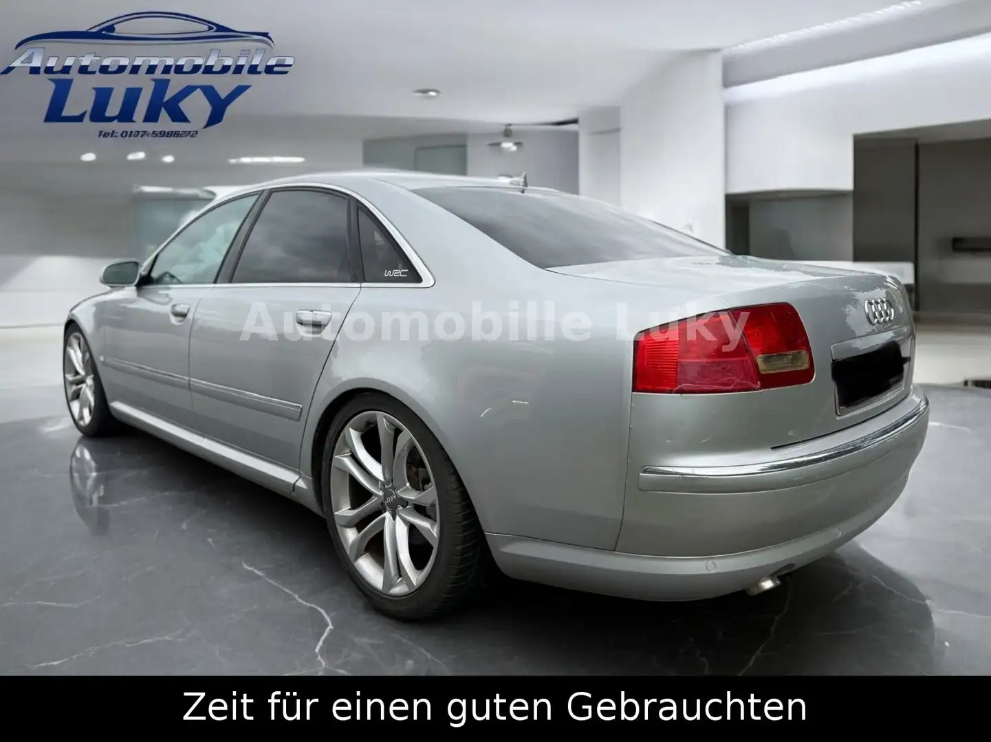Audi A8 4.2 TDI quattro Silber - 2