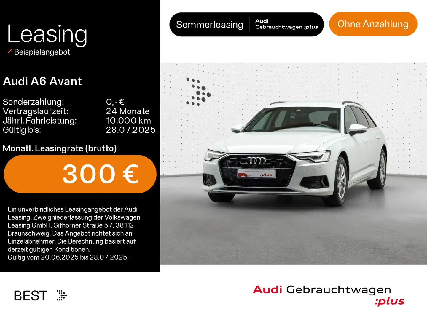 Audi A6 40 TDI advanced*NAVI-PLUS*MATRIX*OPTIK- Weiß - 1