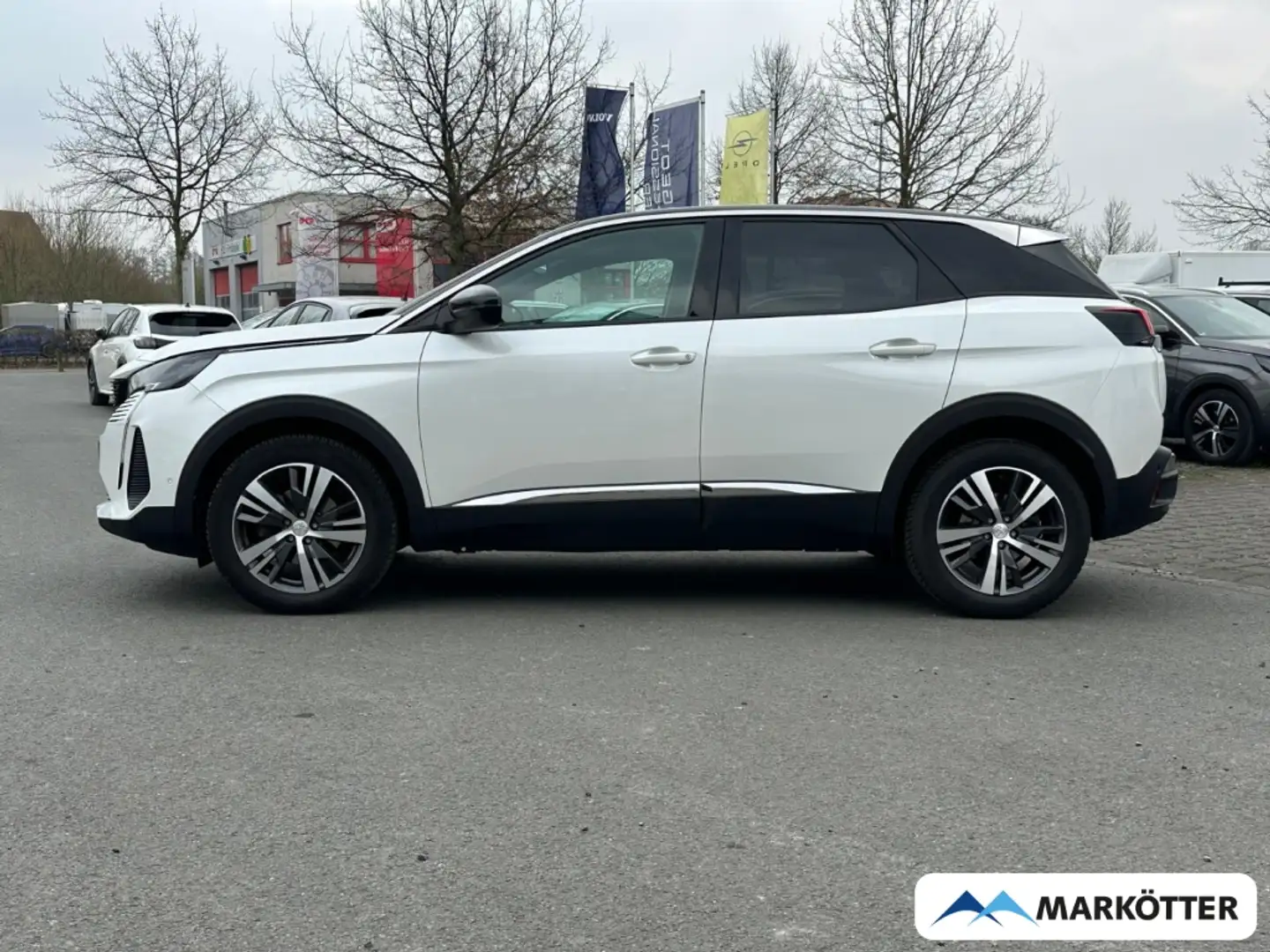 Peugeot 3008 Allure Pack 1.2 PureTech  BLIS/CAM/SHZ/NAVI Weiß - 2