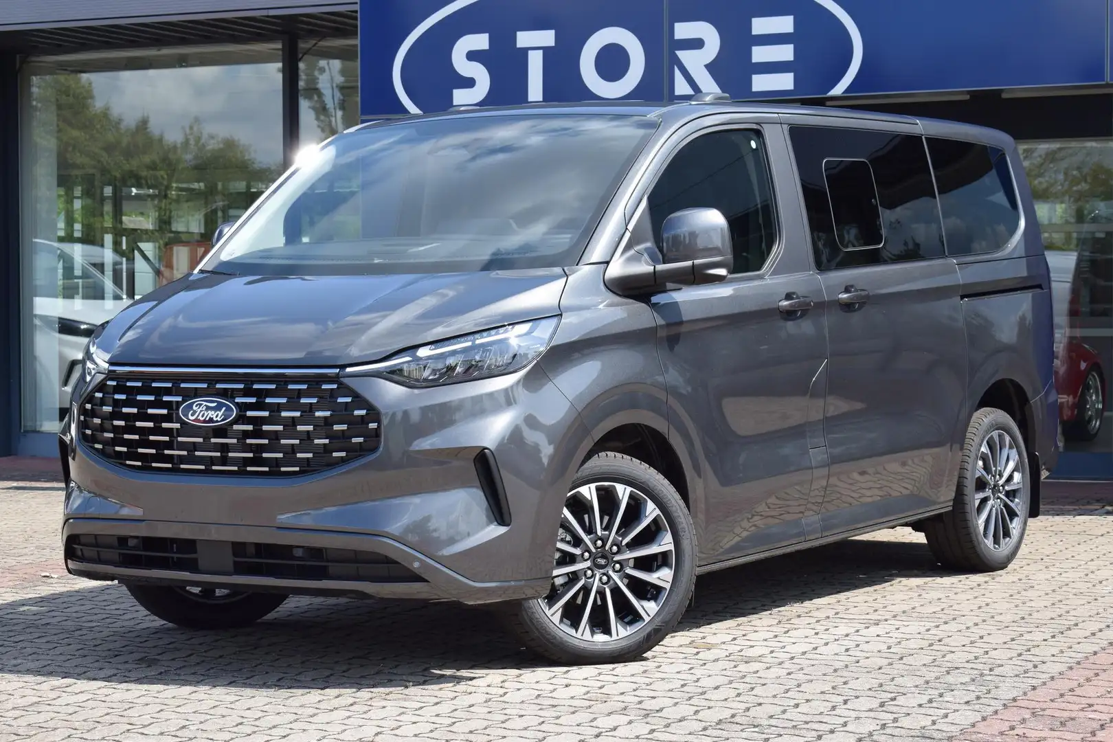 Ford Tourneo Custom L1H1 Titanium X Vollausstattung Grau - 2