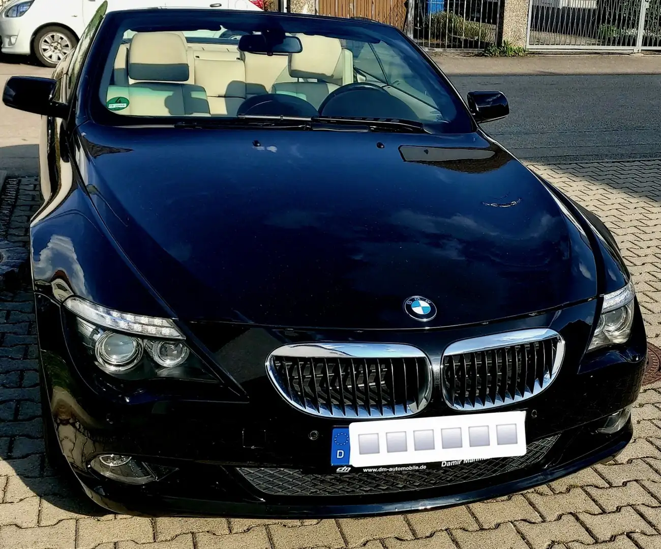BMW 635 635 d  CABRIO NAV 19  FACELIFT PDC LEDER  SHZ Zwart - 1