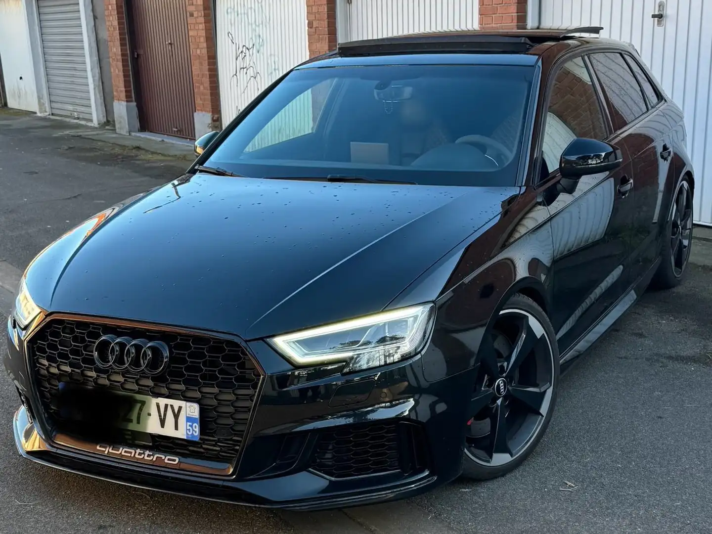 Audi RS3 Negro - 1