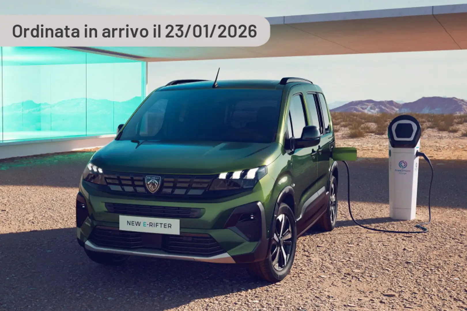 Peugeot e-Rifter motore elettrico 136 CV 50kWh Allure Long Срібний - 2