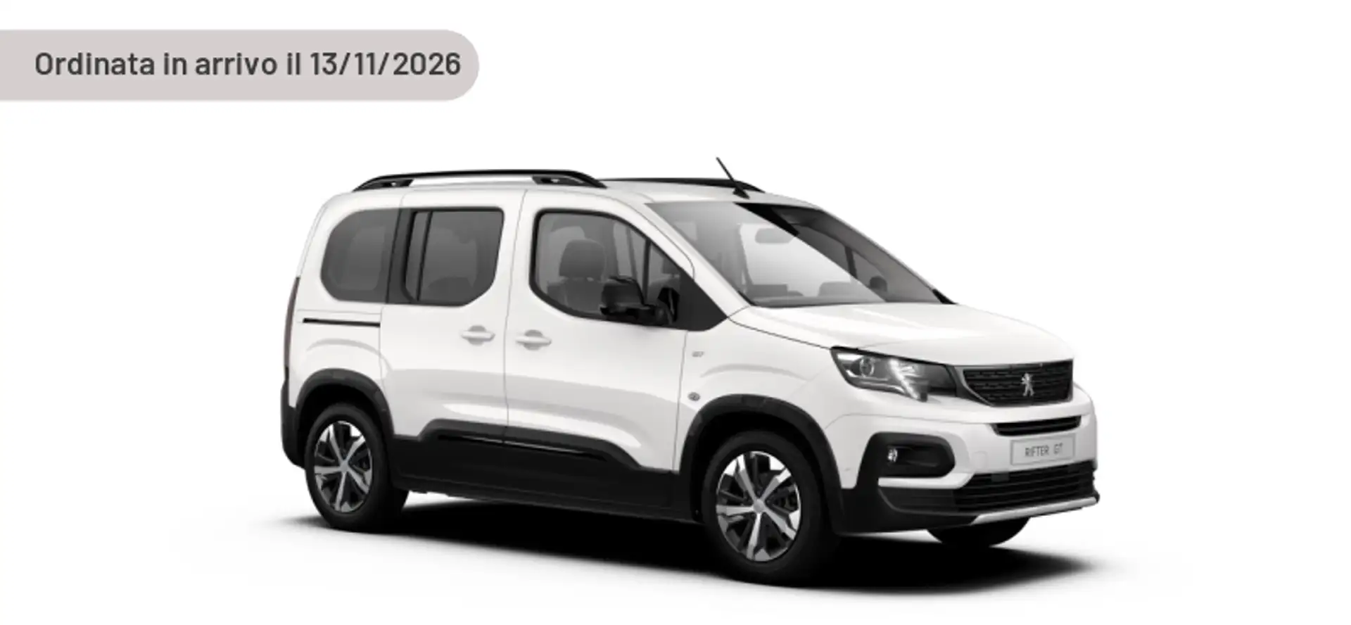 Peugeot e-Rifter motore elettrico 136 CV 50kWh Allure Long Silber - 1