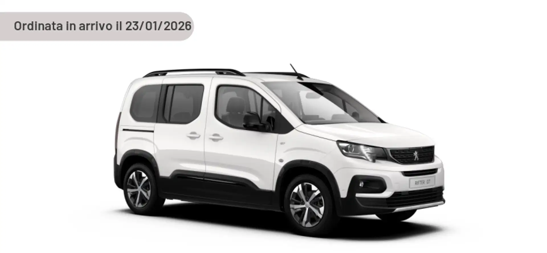 Peugeot e-Rifter motore elettrico 136 CV 50kWh Allure Long Срібний - 1
