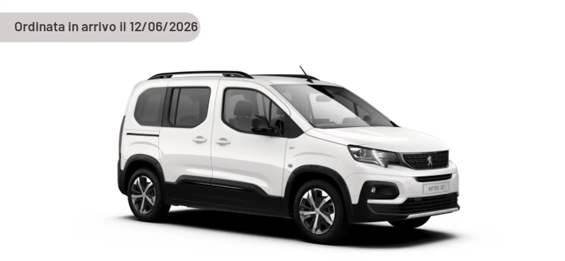 Peugeot e-Rifter motore elettrico 136 CV 50kWh Allure Long Argento - 1