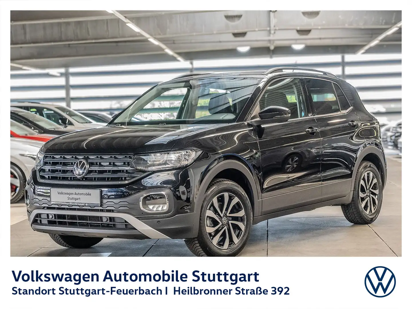 Volkswagen T-Cross Active 1.0 TSI Navi Zwart - 2