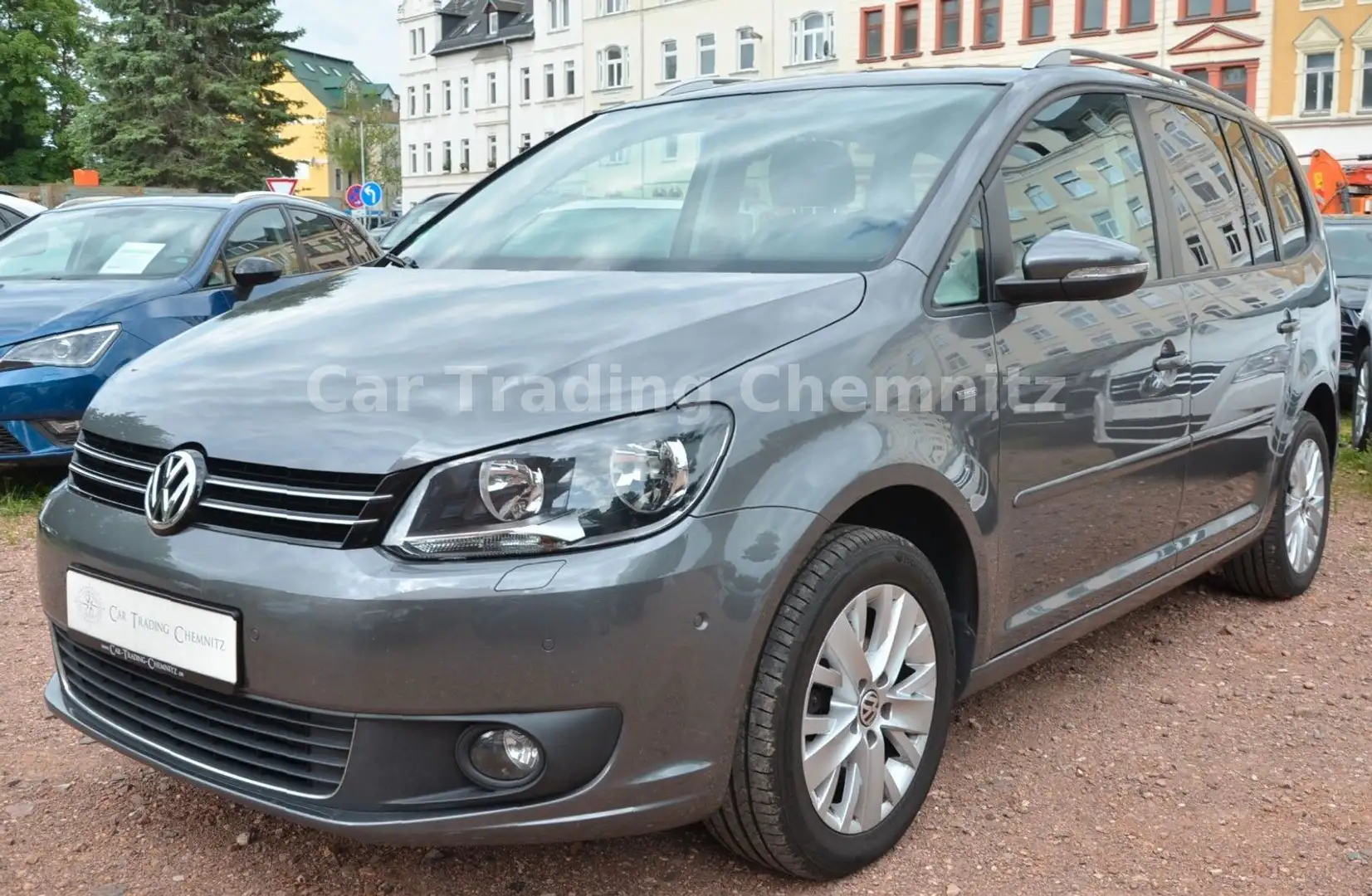 Volkswagen Touran 2.0 TDI Automatik Navi Klimaautomatik Сірий - 1