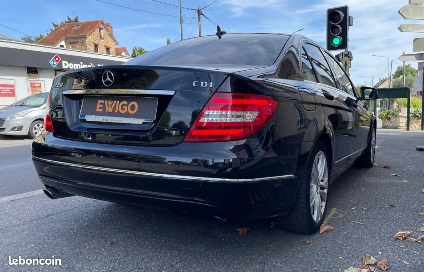Mercedes-Benz C 220 Mercedes 2.2 220 CDI 170Ch AVANTGARDE 7G-TRONIC BVA TOIT OUVRANT SIEGES CUIR ELECTRIQUES Noir - 2