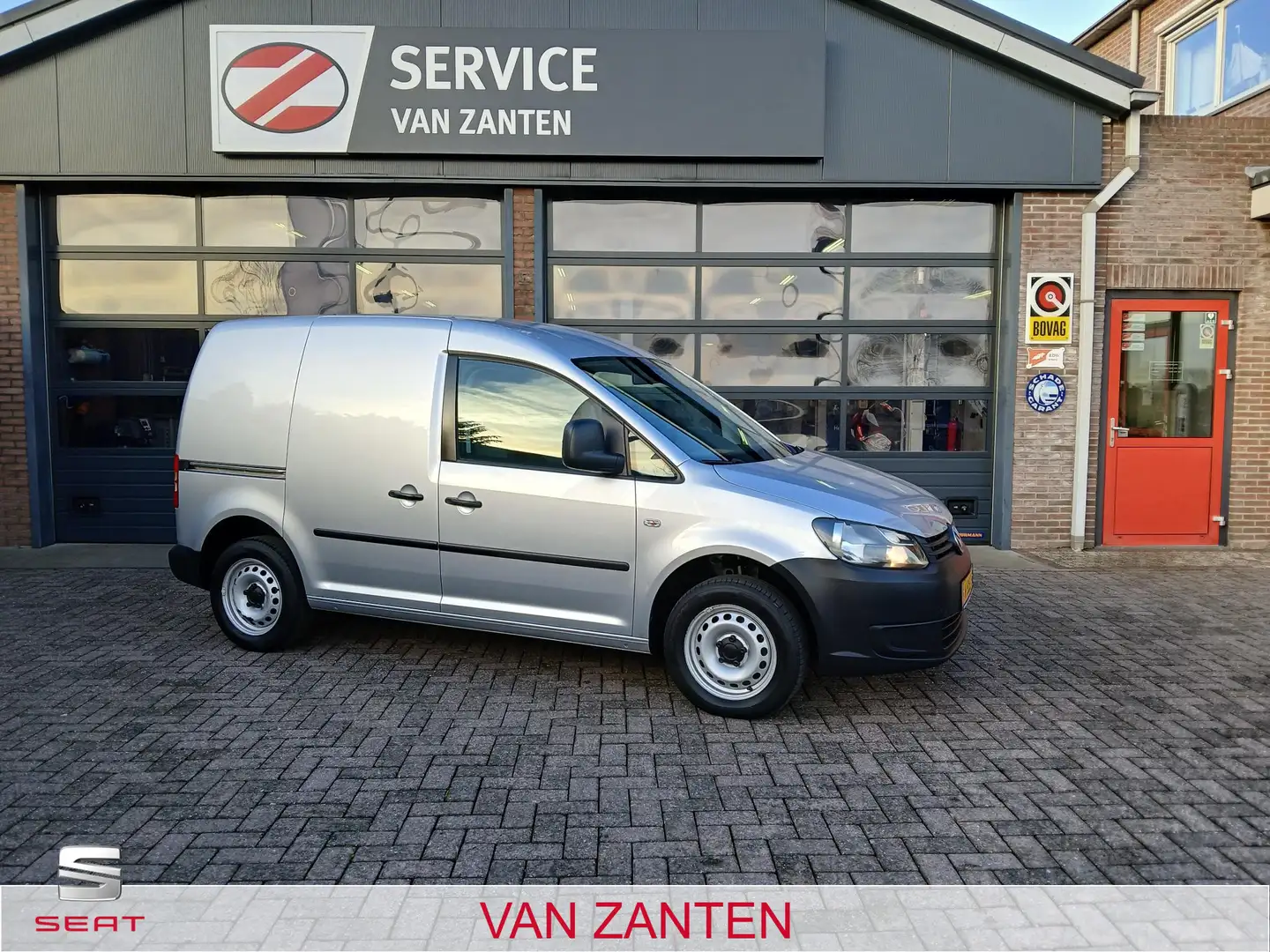 Volkswagen Caddy 1.6 TDI MARGE Auto!! + Electr. pakk. + Airco + bet Argent - 1