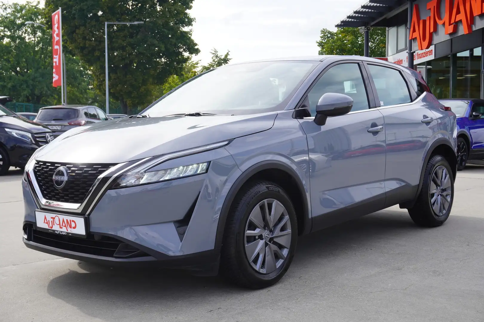 Nissan Qashqai 1.3 M-Hybrid Visia LED ACC Totwinkel DAB Gris - 2