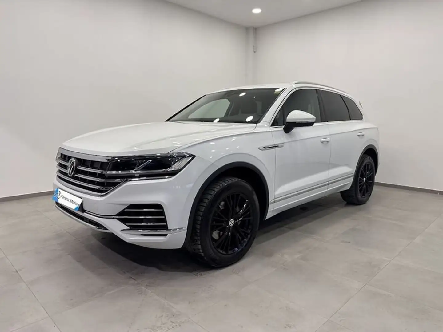 Volkswagen Touareg 3.0 V6 TDI Black Style - ACC/Lim - Cam - Carplay Bianco - 1