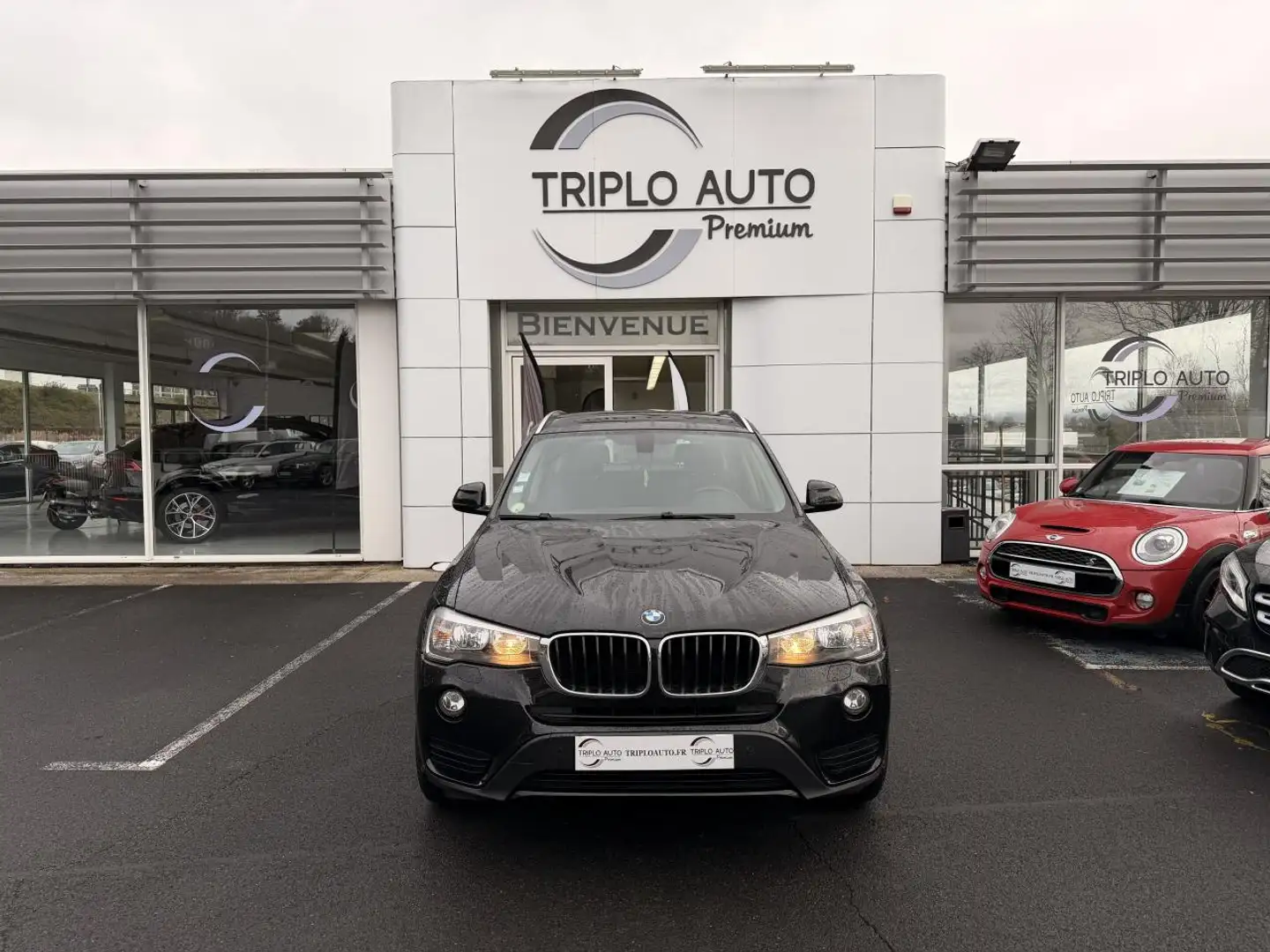 BMW X3 sDrive 18d - BVA  F25 LCI Business - ATTELAGE + RADAR AR Schwarz - 2