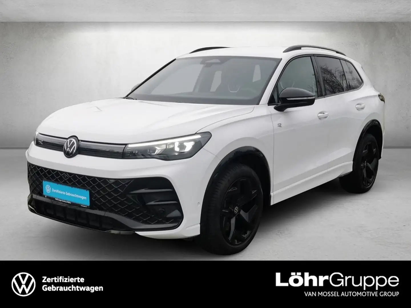 Volkswagen Tiguan 2.0 TDI DSG 4Motion R-Line Black Style Weiß - 1