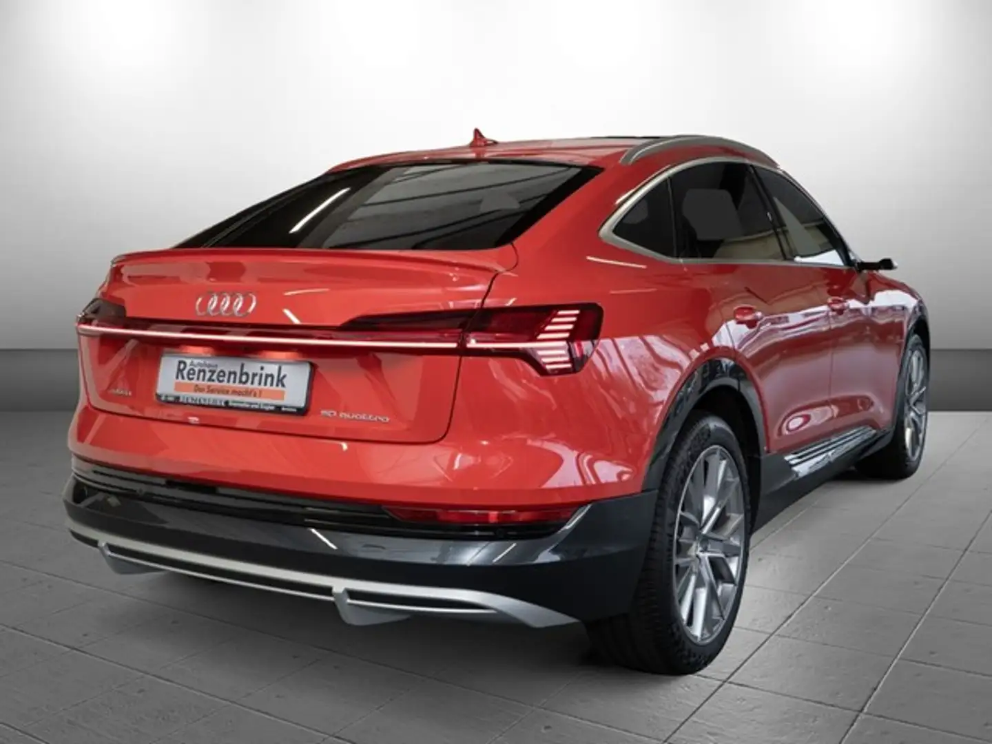 Audi e-tron Sportback 50 quattro 360°+PANO+MATRIX+LUFTFEDERUNG Rot - 2