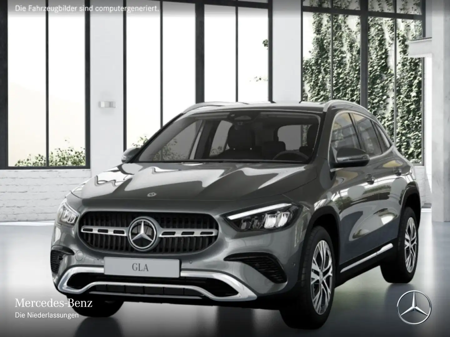 Mercedes-Benz GLA 200 d PROGRESSIVE+AHK+LED+KAMERA+8G Grau - 2