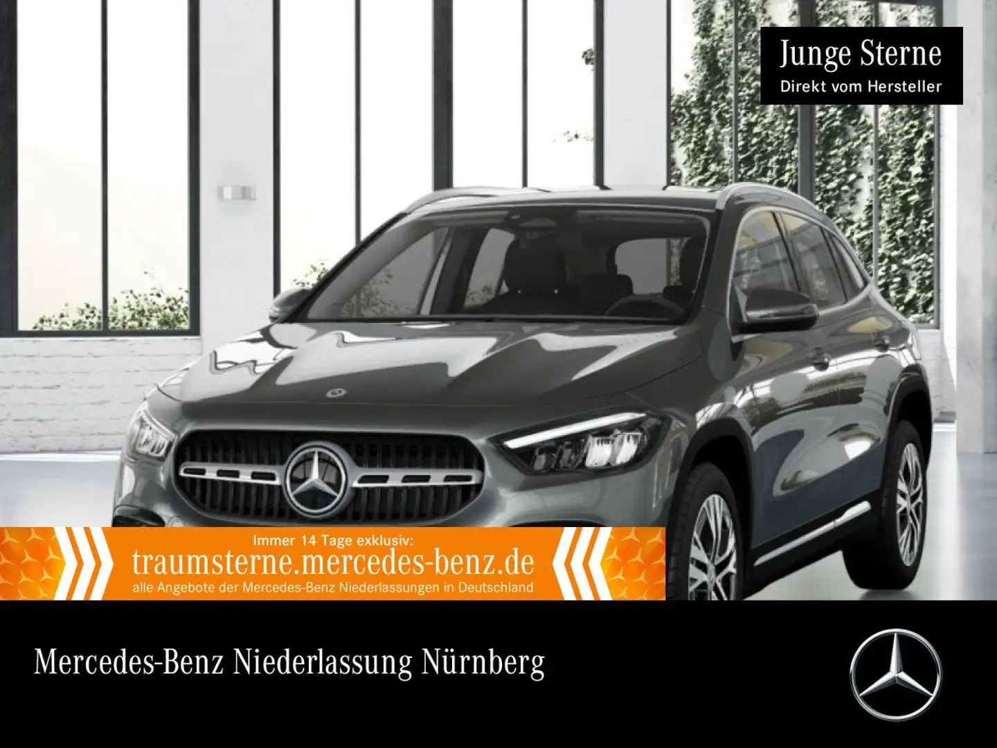 Mercedes-Benz GLA 200 d PROGRESSIVE+AHK+LED+KAMERA+8G Grau - 1