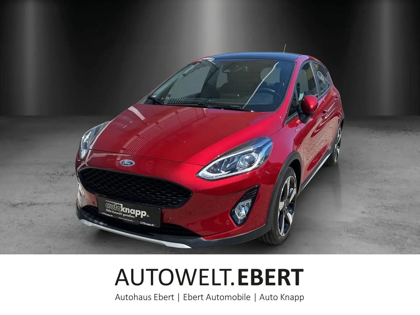 Ford Fiesta 1,0 Ecoboost Active X Rot - 1