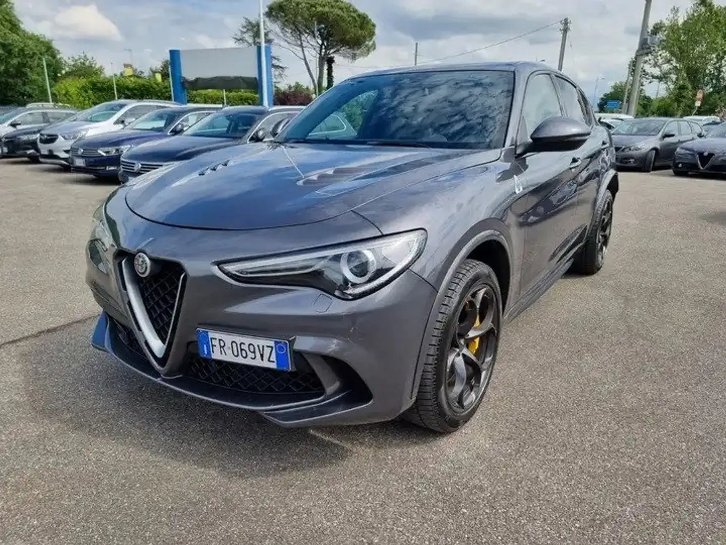 Alfa Romeo Stelvio Stelvio 2.9 bi-t V6 Quadrif. Q4 510cv auto FR069VZ Grigio - 2