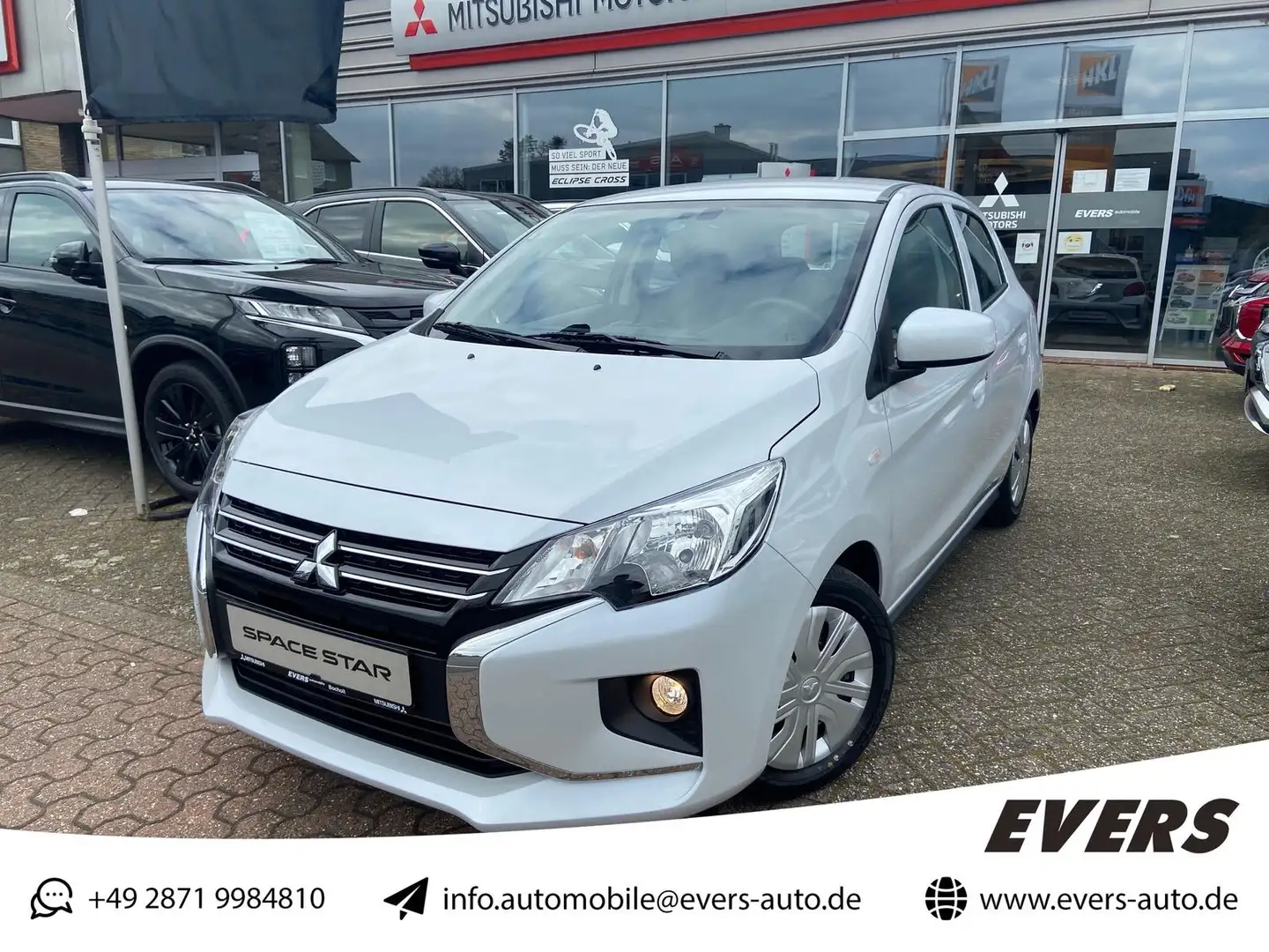 Mitsubishi Space Star 1.2 Select *Klima *DAB *ZV Wit - 1