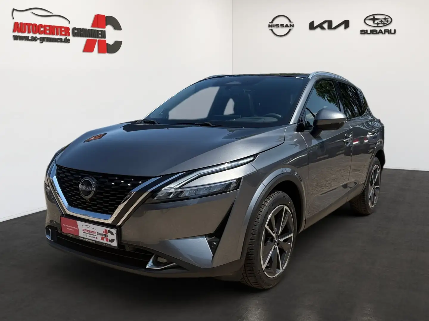 Nissan Qashqai 1.3 DIG-T Tekna+ Gris - 1