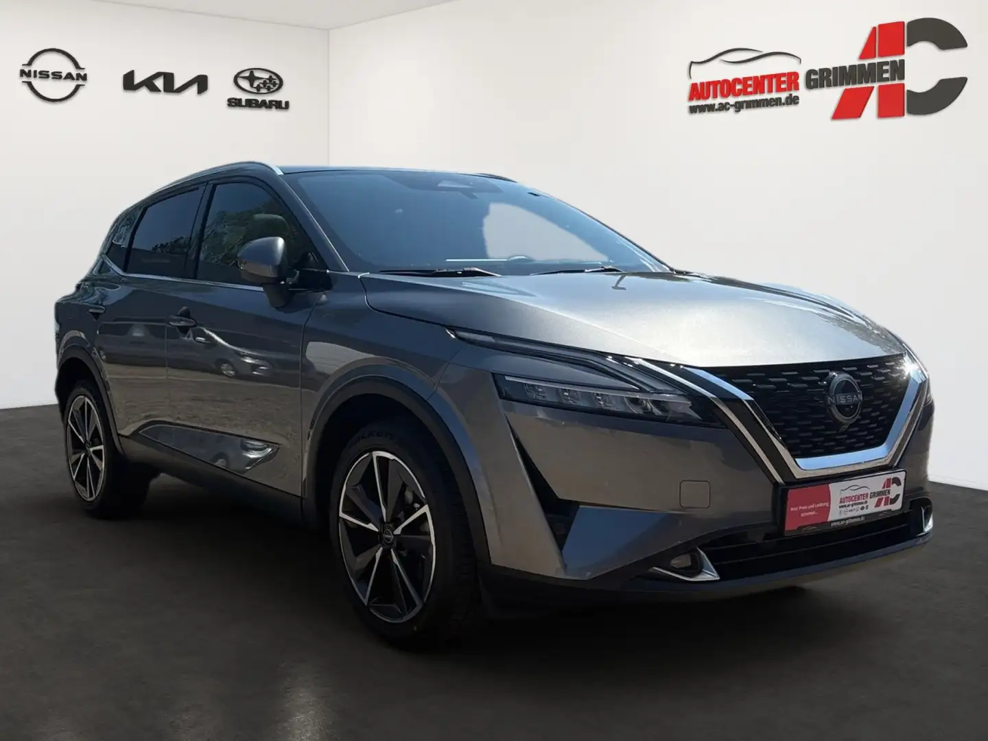Nissan Qashqai 1.3 DIG-T Tekna+ Gris - 2