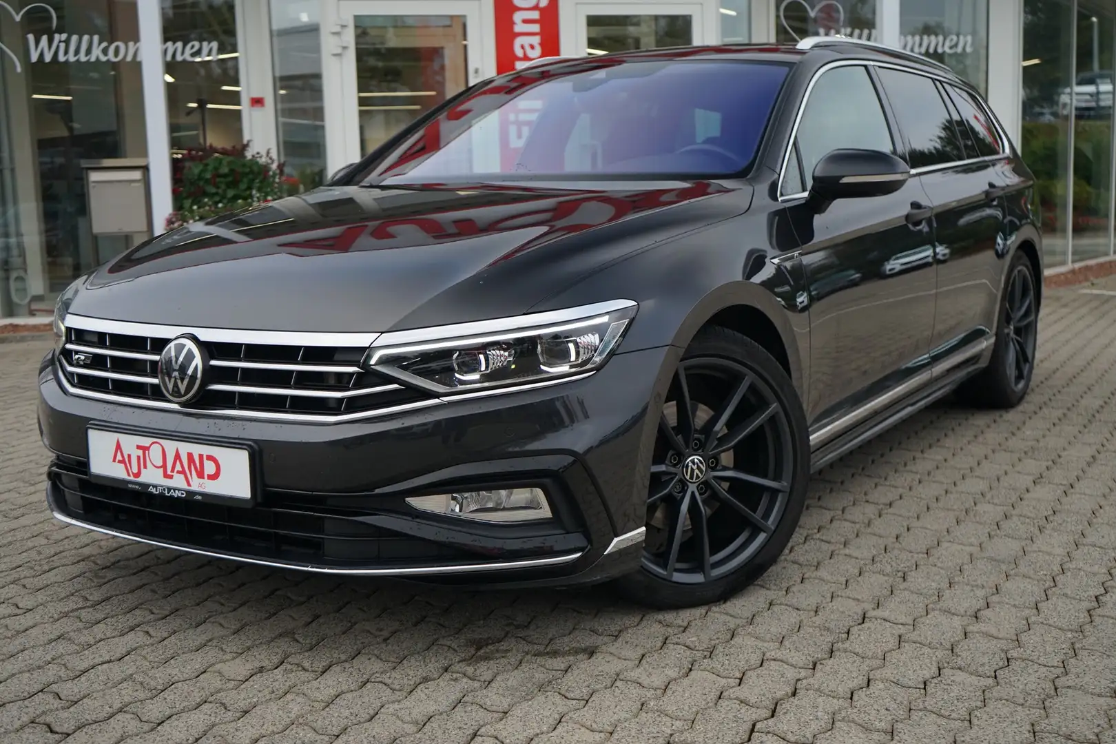 Volkswagen Passat Variant 2.0 TDI DSG R-line LED Navi 360° Gris - 2