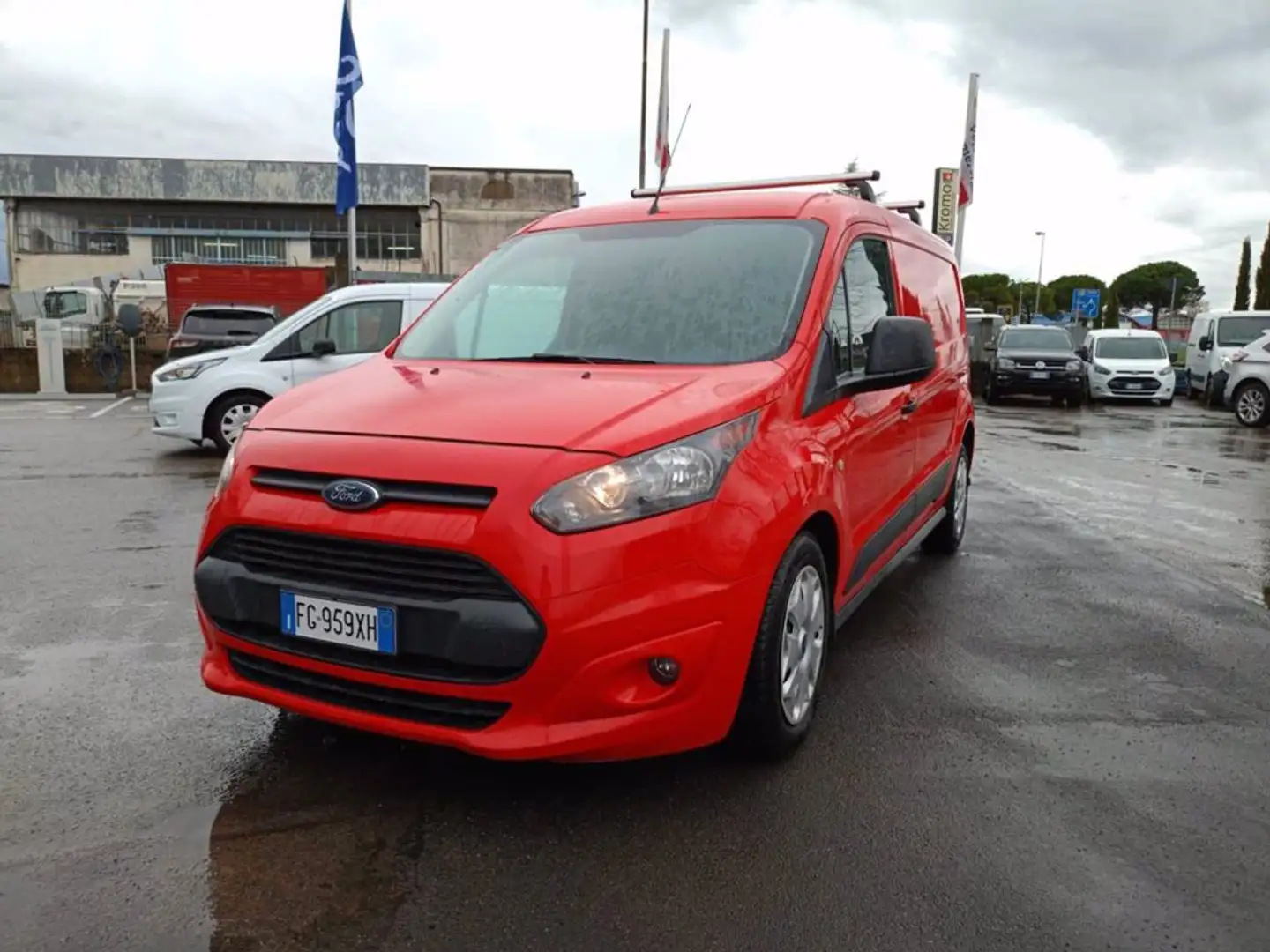 Ford Transit Connect Furgone Trend Rojo - 1