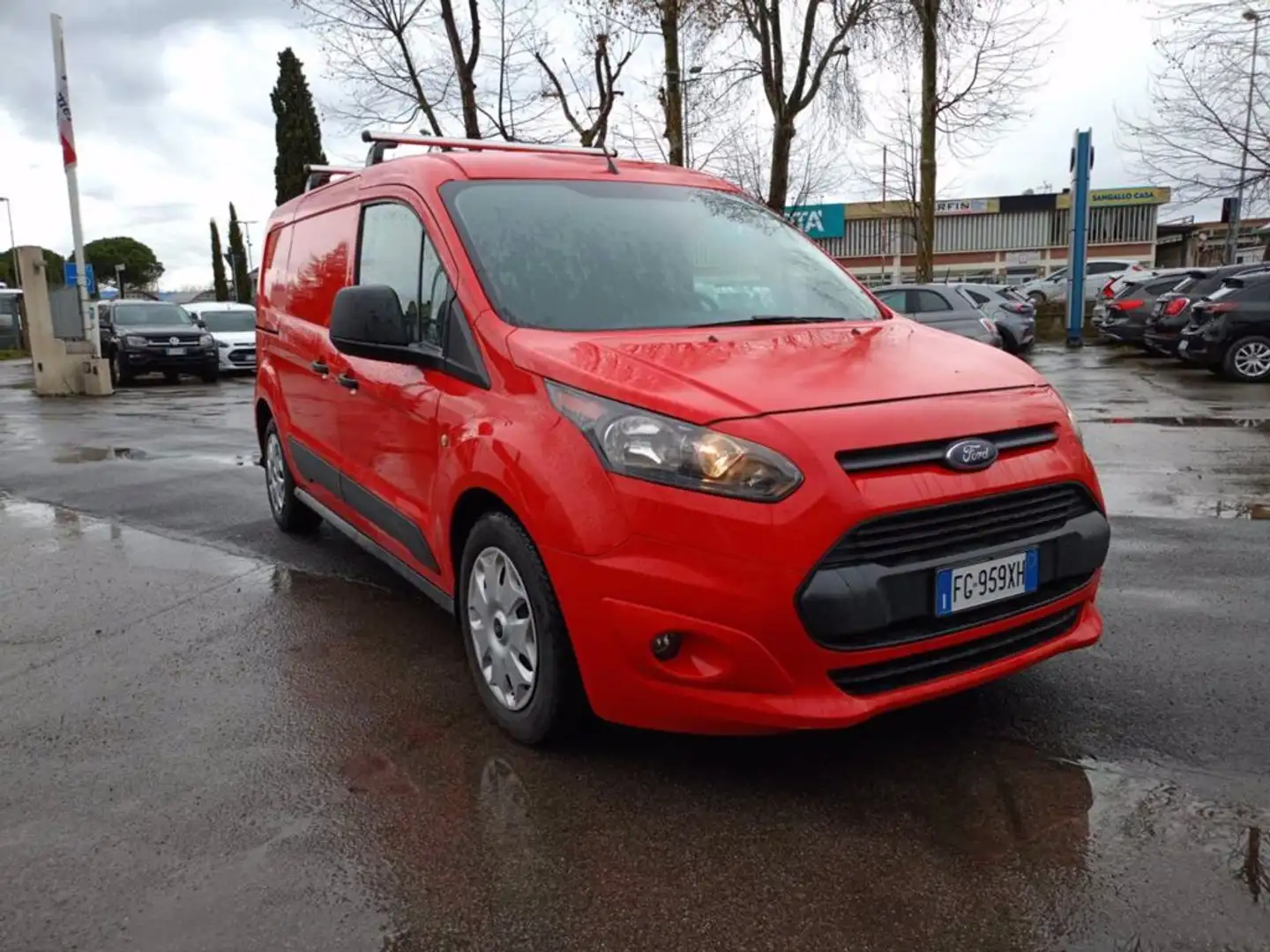 Ford Transit Connect Furgone Trend Rojo - 2