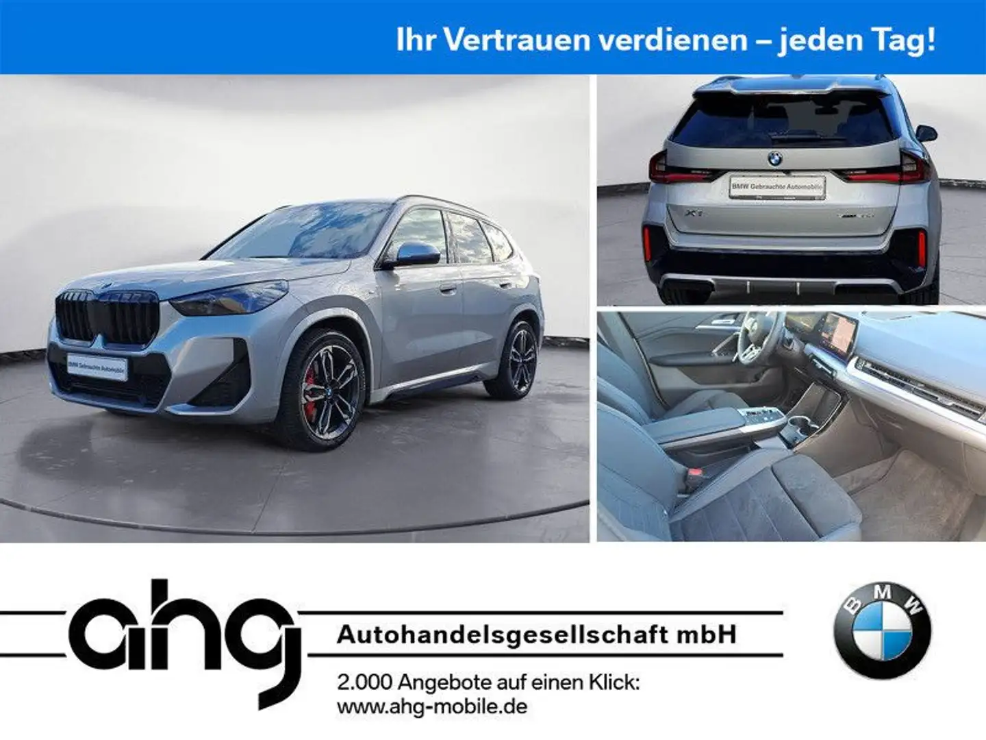 BMW X1 sDrive20d Steptronic M Sportpaket AHK Argento - 1