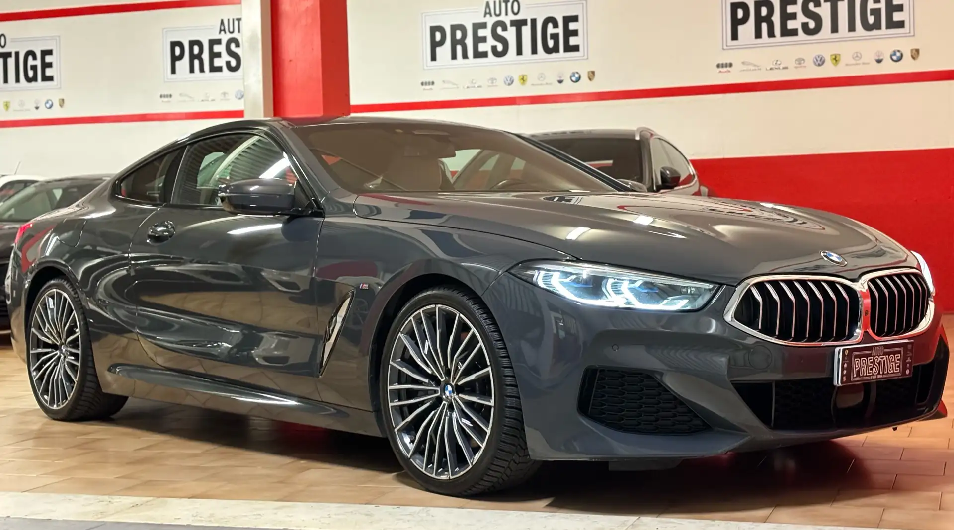 BMW 840 840d Coupe xdrive Individual MSport Gris - 1