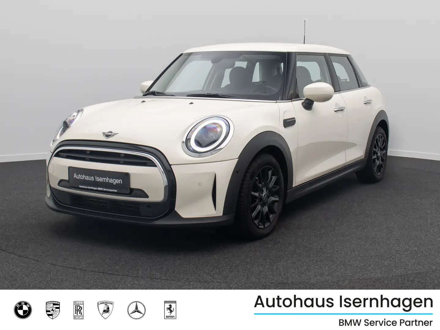 MINI One One Classic Trim LED Navi Teilleder ParkAss Geschw Weiß - 1