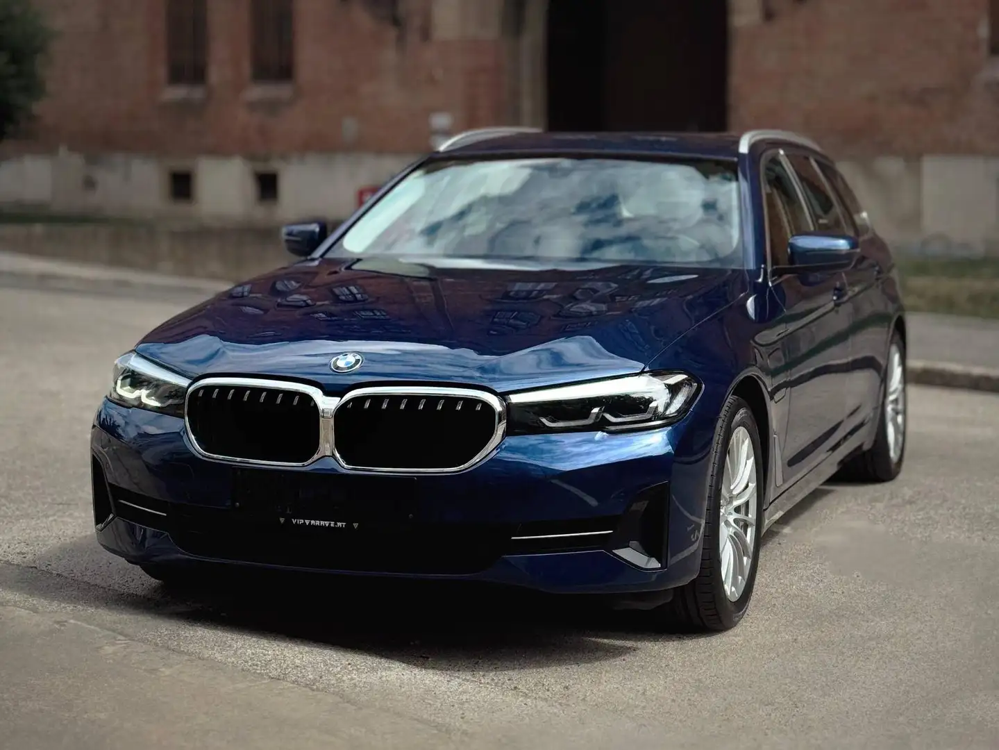BMW 530 530e Touring |Leder|AHK|Navi Pro| Top Zustand Blau - 2