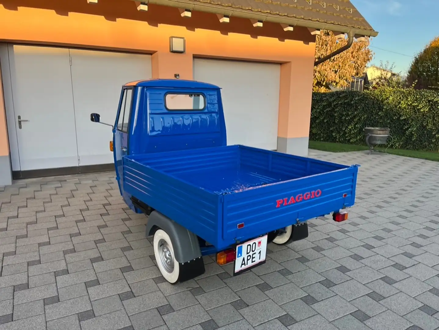 Piaggio Ape P 501 Blau - 1