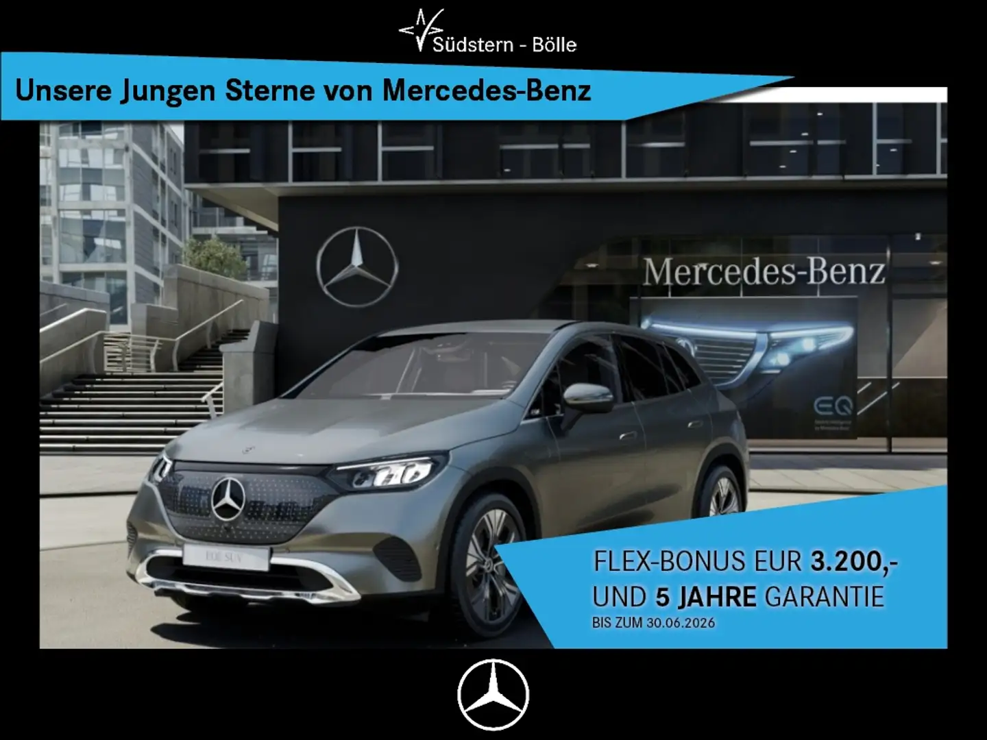 Mercedes-Benz EQE SUV EQE 350+ SUV AMBIENTE+DISTRO+MEMORY+MBUX+KAMERA Gris - 1
