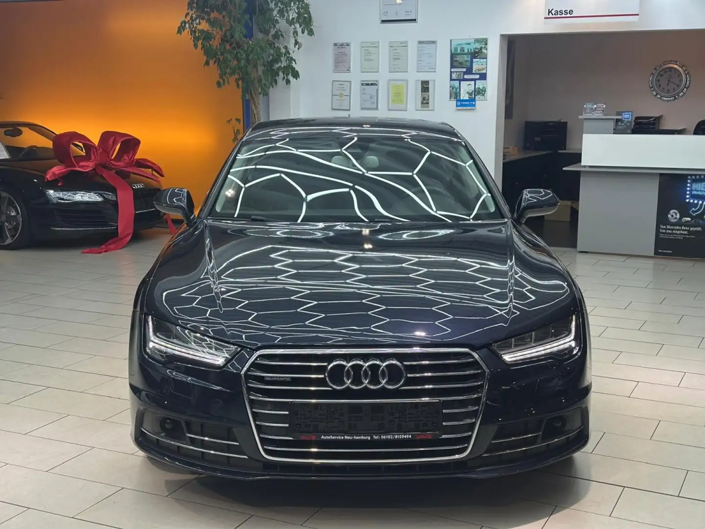 Audi A7 Sportback 3.0 TDI quattro Navi Leder 4xSHG PDC Tem Blau - 2