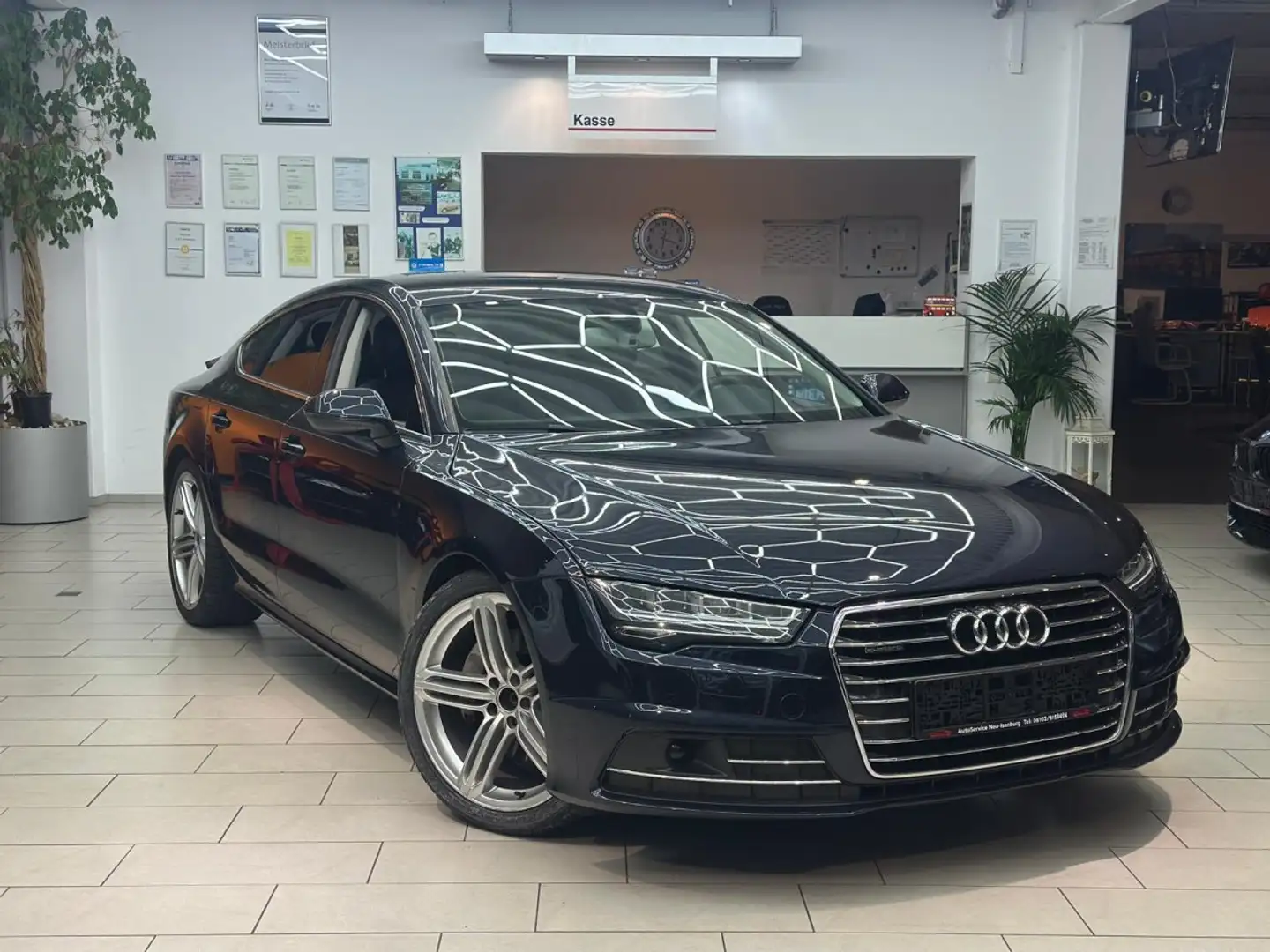 Audi A7 Sportback 3.0 TDI quattro Navi Leder 4xSHG PDC Tem Blau - 1