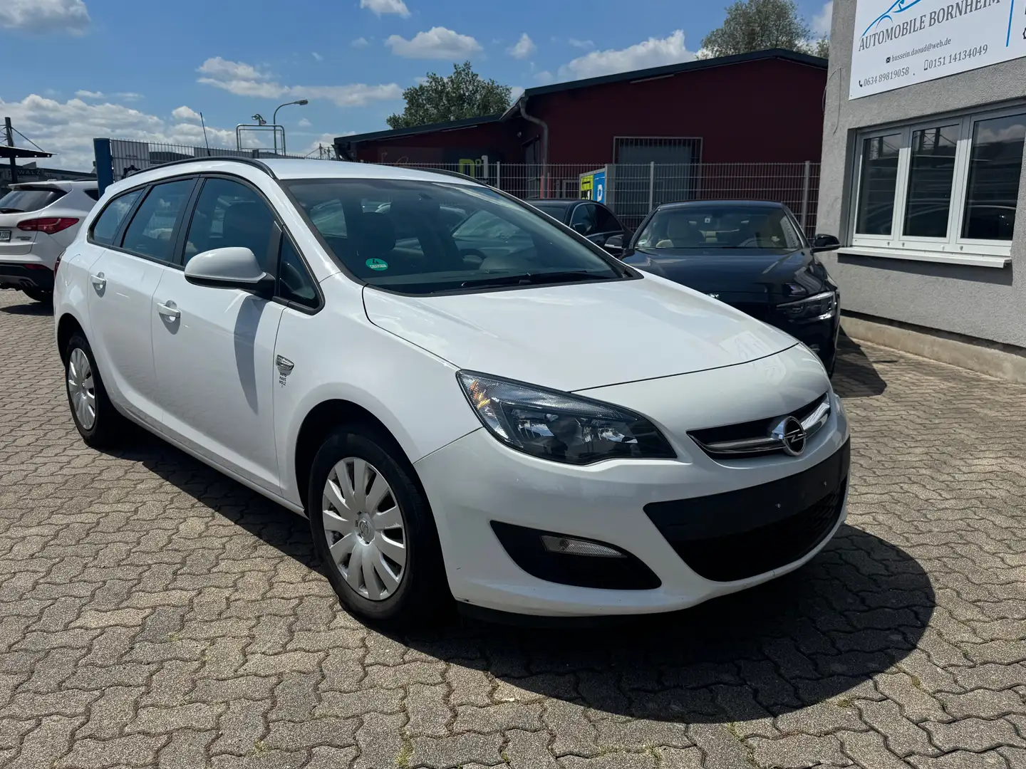 Opel Astra Selection Blanc - 2