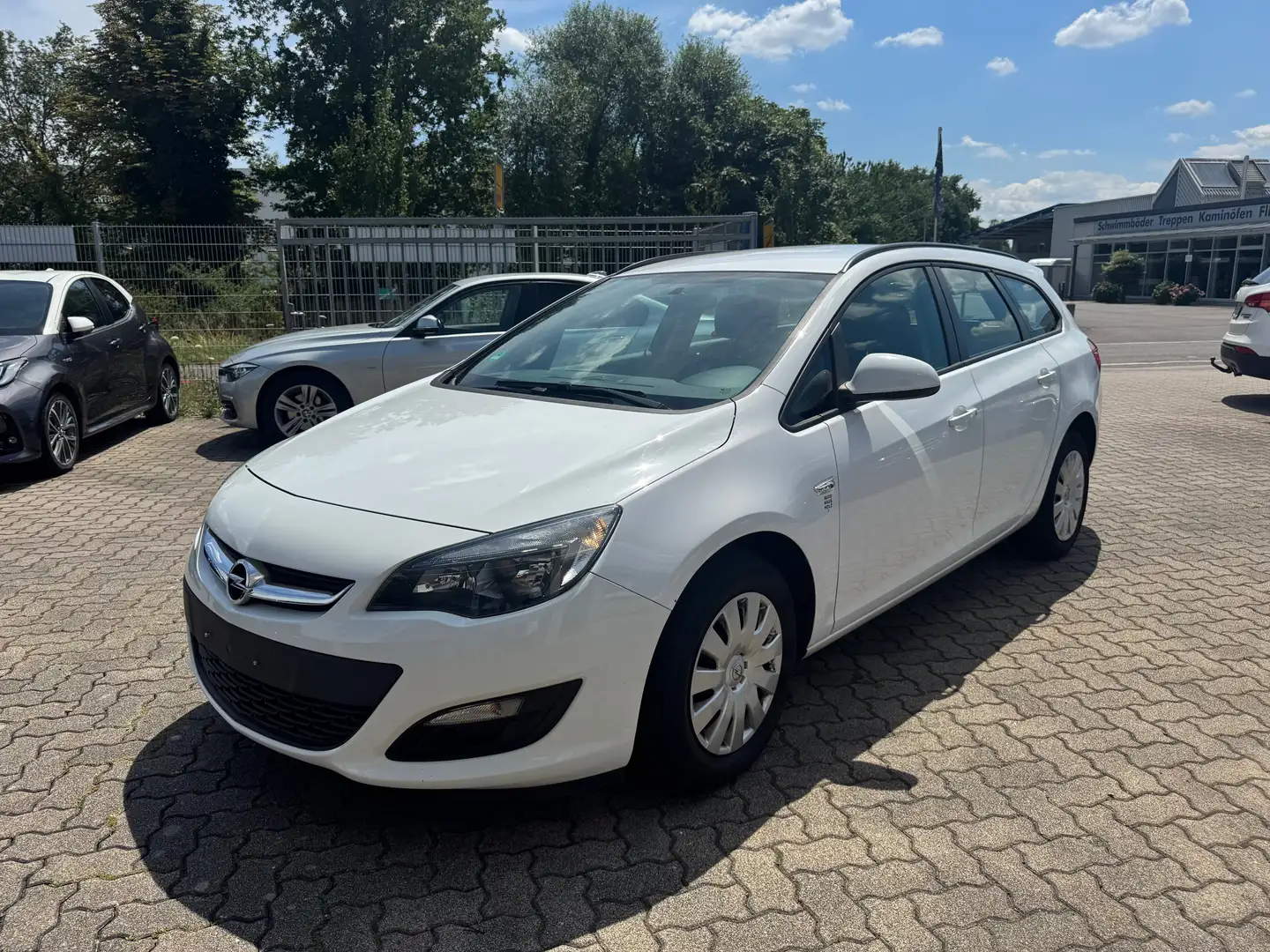 Opel Astra Selection Blanc - 1