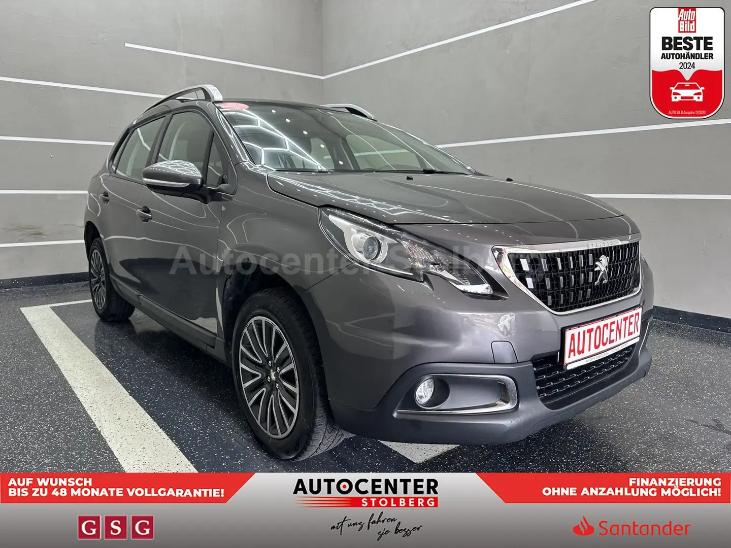 Peugeot 2008 Active "NAVI-PANO-KAMERA-MULTI-KLIMA" Gris - 2