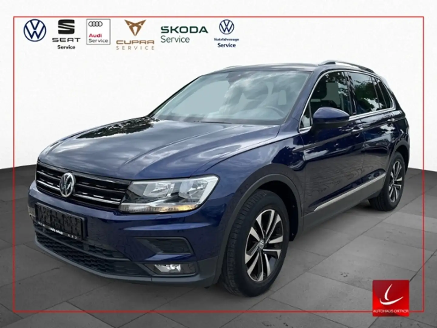 Volkswagen Tiguan 1.5 TSI COMFORTLINE KLIMA NAVI SHZ LED APP-CON AL Bleu - 1